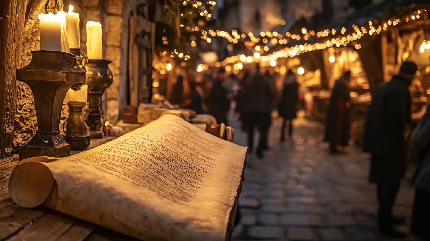 De geschiedenis van de kerstmarkt: van middeleeuws tot modern