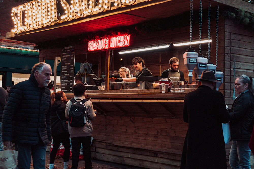 Galeriefoto kerstmarkt York Christmas Market