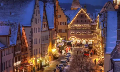 Kerstmarkt in Rothenburg ob der Tauber 2024