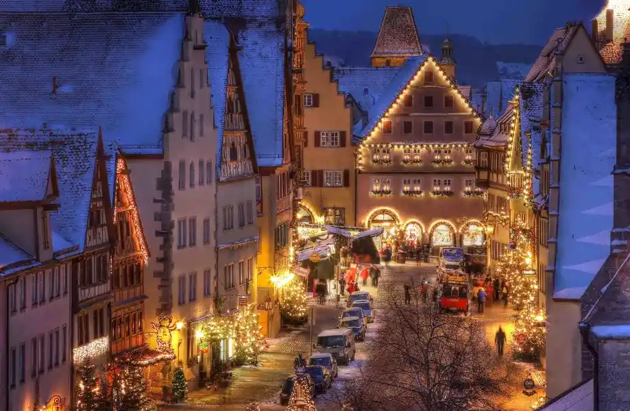 Kerstmarkt in Rothenburg ob der Tauber 2024