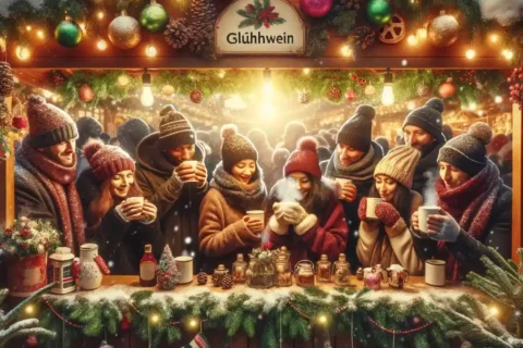 Waarom glühwein drinken op een kerstmarkt een betoverende ervaring is