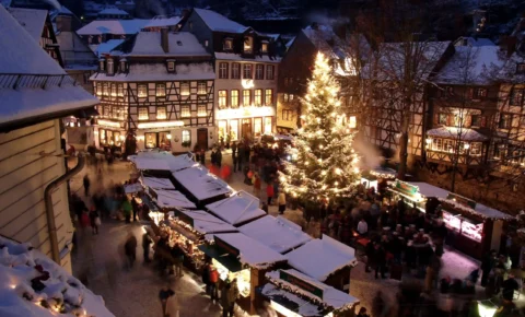 Kerstmarkt in Monschau