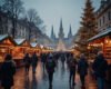 Bezoeken van een Kerstmarkt met Slecht Weer